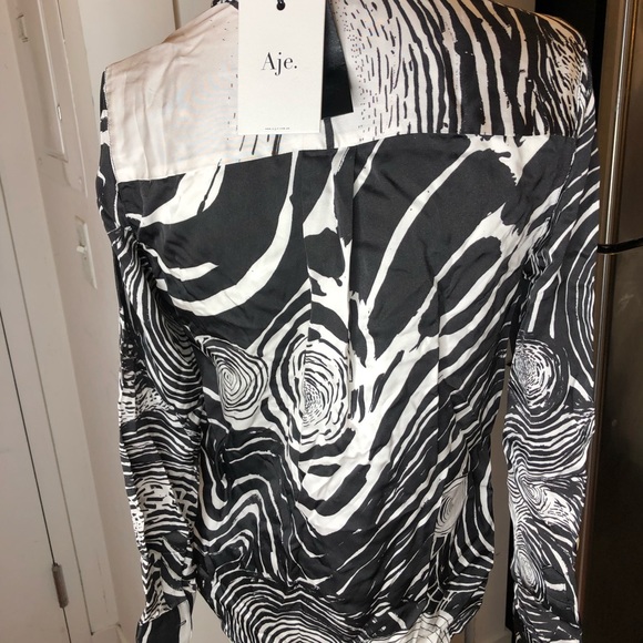 Aje Stevens Starry night button up shirt - Picture 6 of 7